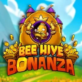 Slots logo of Bee Hive Bonanza from NetEnt at Lucky 7 Casino