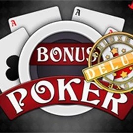 Bonus Poker Deluxe - 3 Hands logo by RTG (Reel Time Gaming) at Lucky 7 Casino