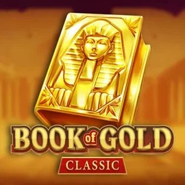 Book of Gold Classic slot visual from Playson available on lucky7casinos-es.com