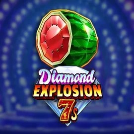Diamond Explosion 7s slot logo by RubyPlay at Lucky 7 Casino