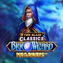 Play Fire Blaze Blue Wizard Megaways slot by Rarestone Gaming on lucky7casinos-es.com