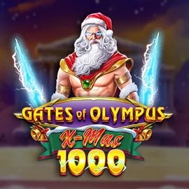 Gates of Olympus Xmas 1000 online game logo by Pragmatic Play on lucky7casinos-es.com