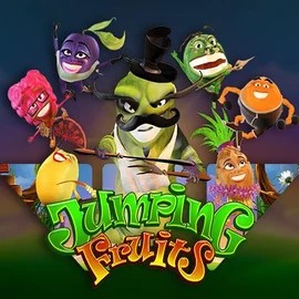 Jumping Fruits slot icon by Wazdan, available at Lucky 7 Casino