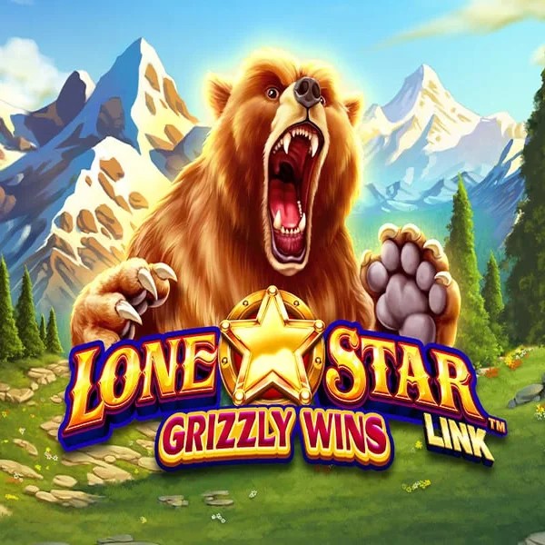 Official Slots logo: Lone Star Link Grizzly Wins by Greentube at Lucky 7 Casino