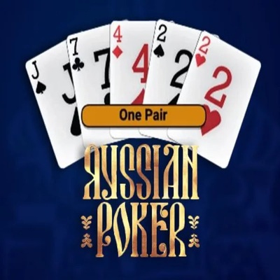 Official Table Games logo: Russian Poker by OneTouch Games at Lucky 7 Casino