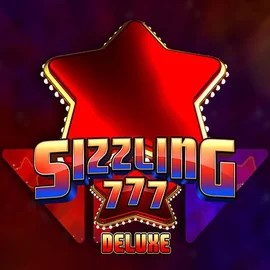 Sizzling 777 Deluxe by Wazdan, showcased at lucky7casinos-es.com – game logo