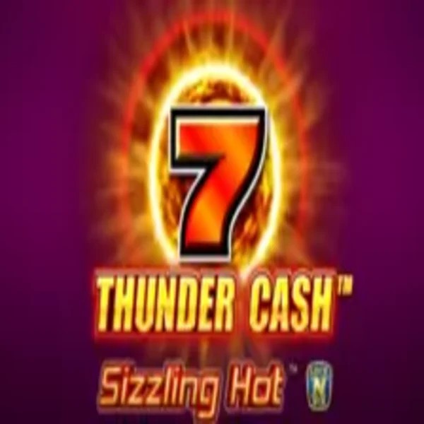 Slots logo of Thunder Cash Sizzling Hot from Novomatic at Lucky 7 Casino